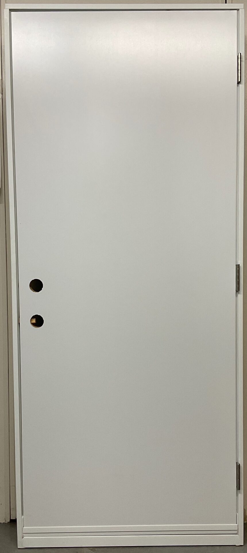 1455PSM Porte d'acier 34"G Noire Uni – Image 2