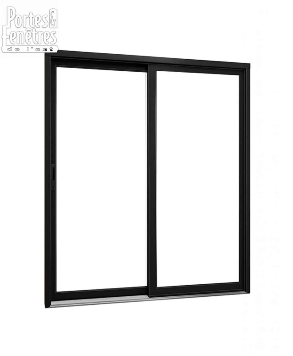 1040PP Porte Patio Hybride Noir 6′ 70 1/2 x81 en Stock