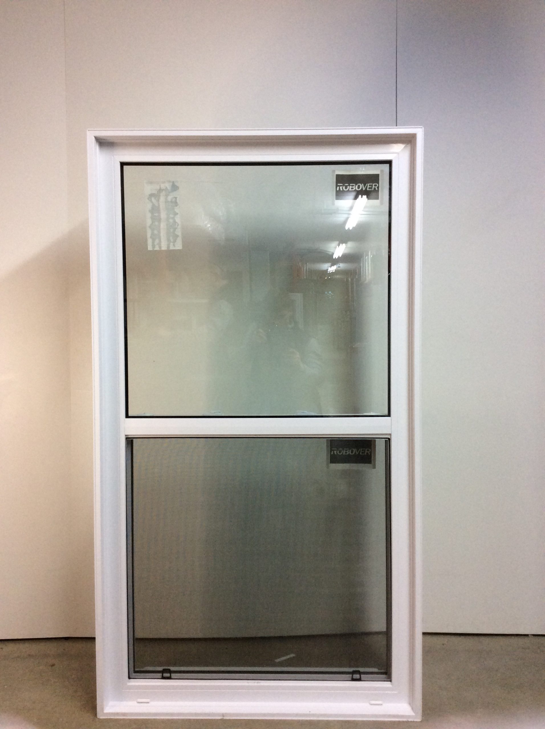 10332GP Fenêtre Guillotine PVC Blanc Guillotine simple 37 1/2 x 67 1/4