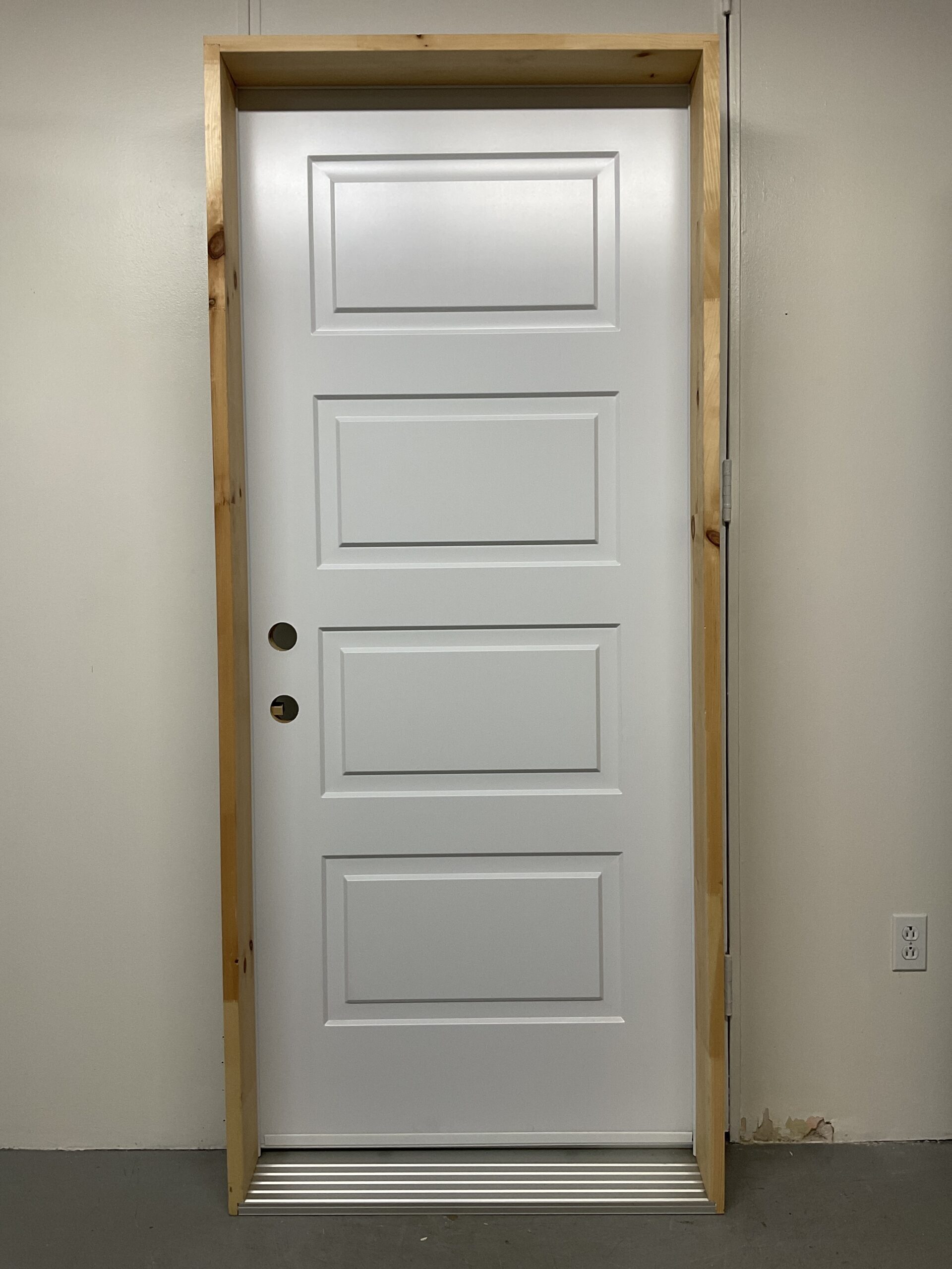 1369PA Porte d'acier 34"D Blanche Soho